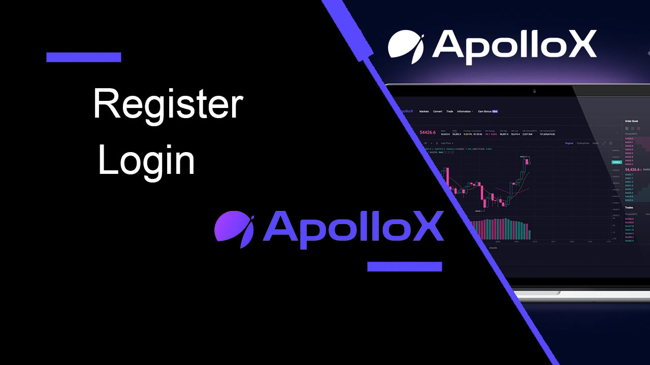 Como registrar e fazer login na conta no ApolloX