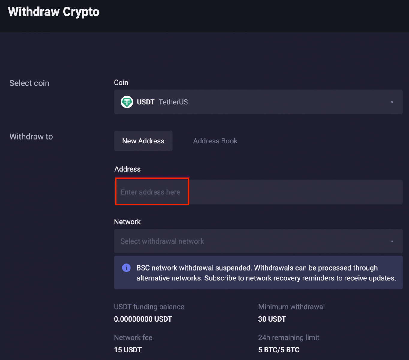 How to Sign in and Withdraw from ApolloX